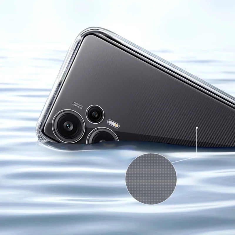 Funda de silicona transparente para móvil, carcasa ultrafina de TPU suave y transparente para Xiaomi Poco F5 Pro F5Pro 5G - imagen 2