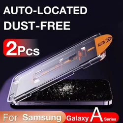 Samsung Galaxy A Protector Vidrio Templado – Kit Instalación Fácil