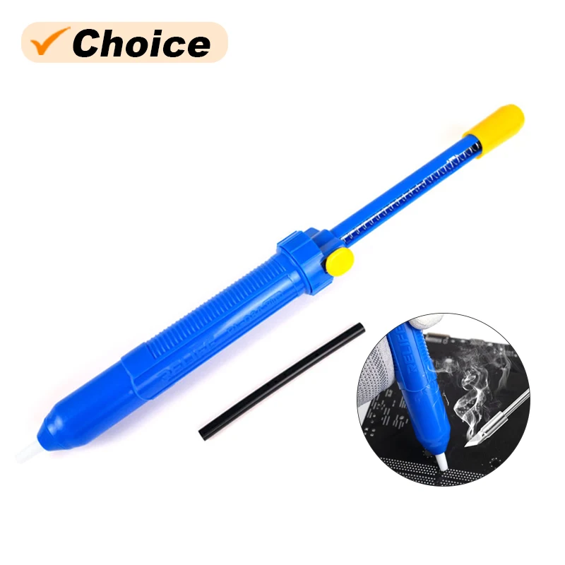 Potente dispositivo Manual de succión de soldadura RELIFE RL-084 Plus, herramienta Manual absorbente de estaño de alta resistencia y alta temperatura