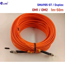 Cable Fibra Óptica SMA905 ST Multimodo Dúplex 3mm – 10m