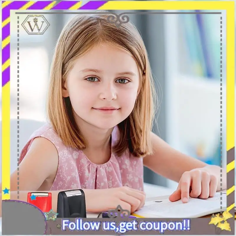 Nuevo 3 piezas de líneas de escritura a mano con tablero, sello de rodillo de práctica, sellos rodantes