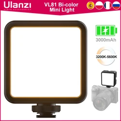 Ulanzi VL81 Mini - Luz LED para Cámara con Difusor Suave