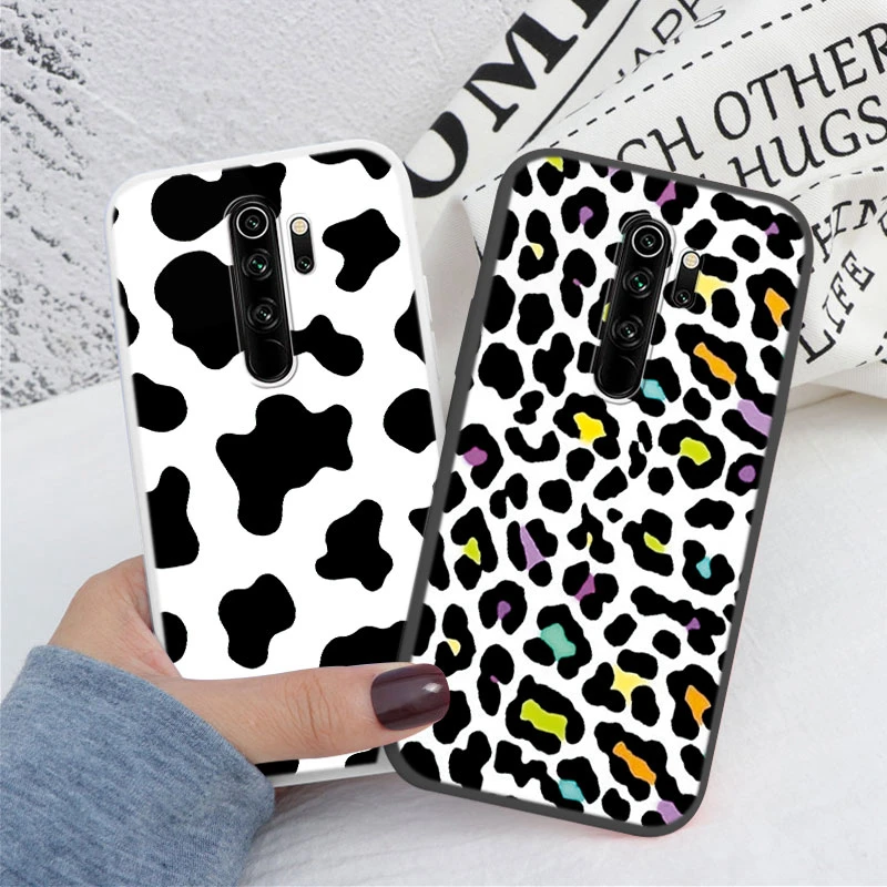 Funda para Redmi Note 8 Pro, funda trasera de silicona suave TPU, funda protectora para Redmi Note8 Pro, parachoques pintado de leopardo - imagen 3