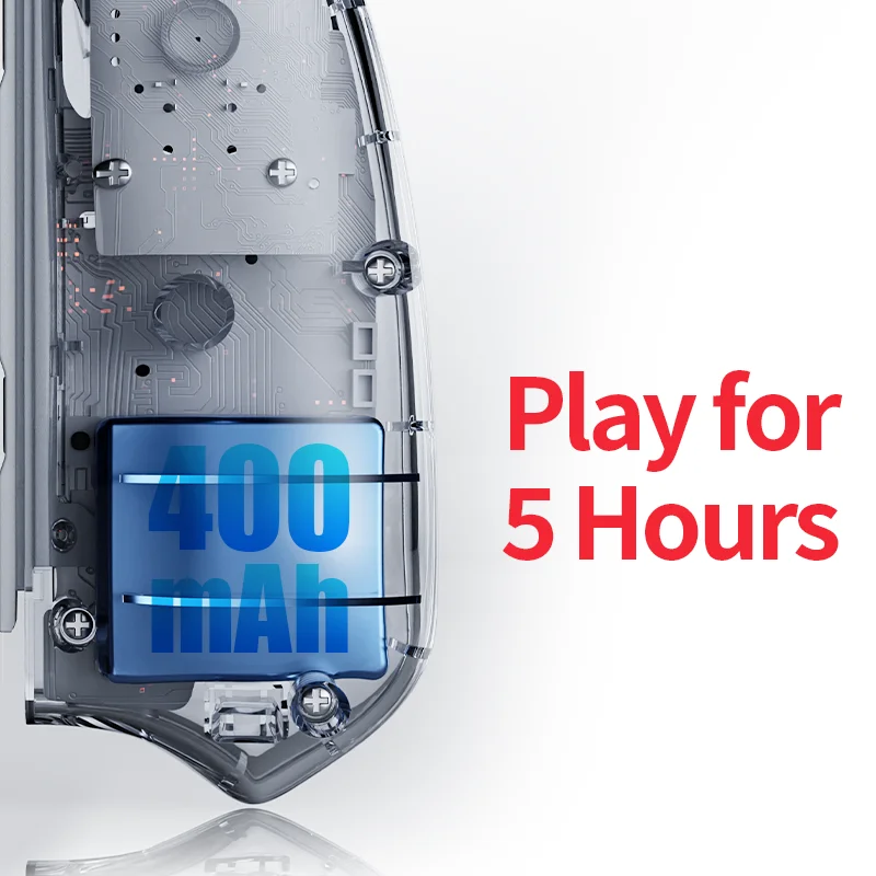 LinYuvo Gamepad inalámbrico KS58 para Switch y OLED con Turbo/vibración/giroscopio de 6 ejes/función de activación/basculante de pasillo, Gamepad de larga duración - imagen 5