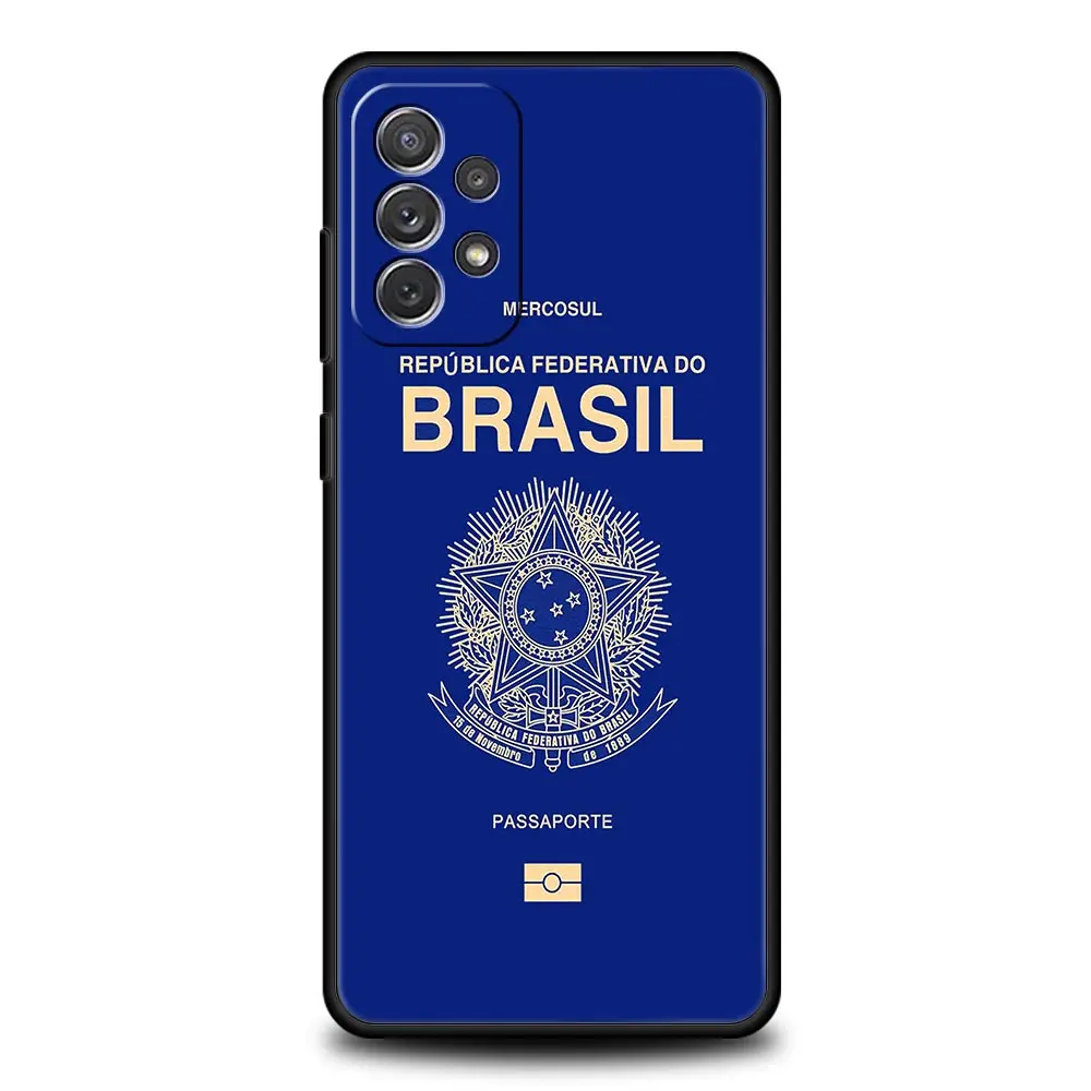 Pasaporte de Argelia Rusia para Samsung Galaxy A51 A71 A21S A12 A11 A31 A41 A01 A03s A52 A32 A22 A13 A23 A33 A53 A73 5G funda de teléfono - imagen 2
