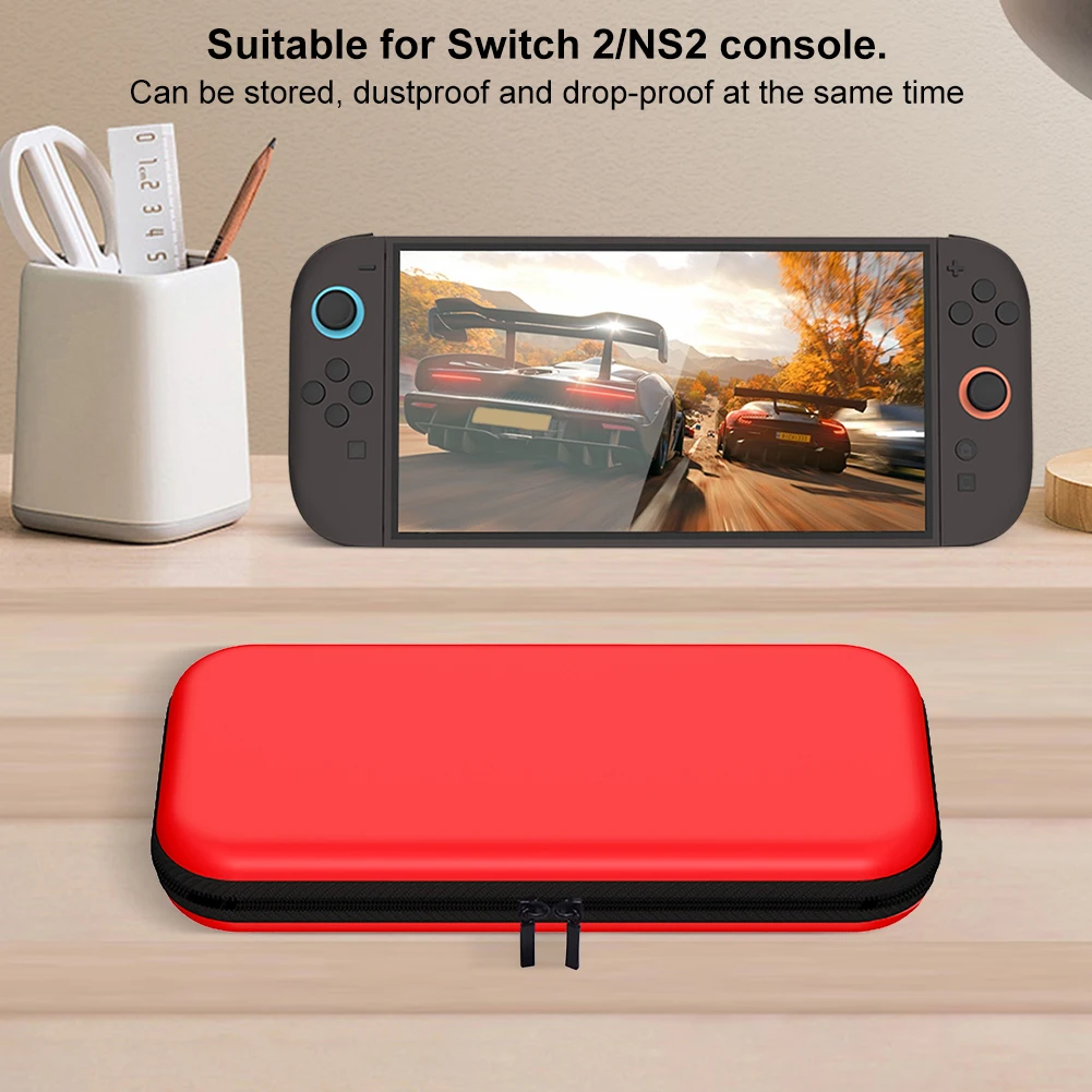 Carrying Case for Nintendo Switch 2 Hard Shell Protective Storage Bag Travel Pouch Waterproof Protective Case for Switch 2 - imagen 2
