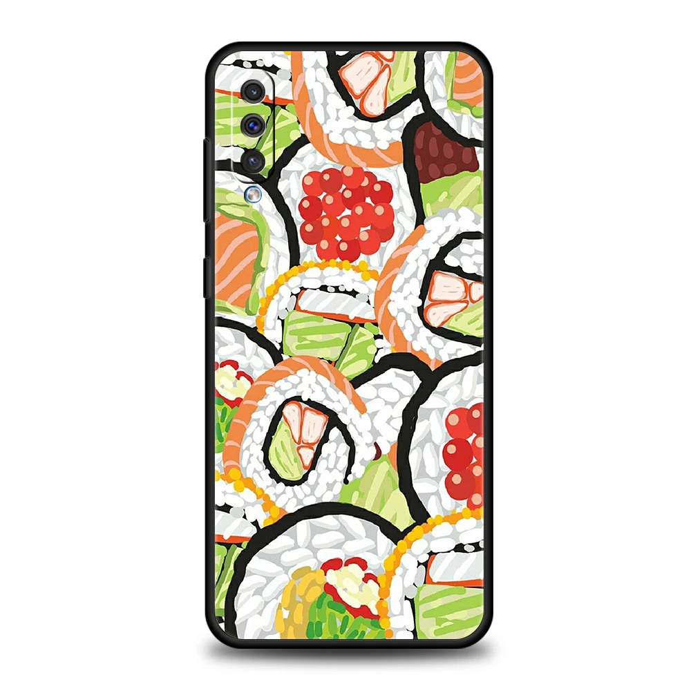 Funda bonita de Sushi de dibujos animados para Samsung A56 A36 A26 A24 A16 A14 A12 A32 A50 A70 A20S A22 A30 A40 A34 A54 A42 A52 A04s A06 5G - imagen 2