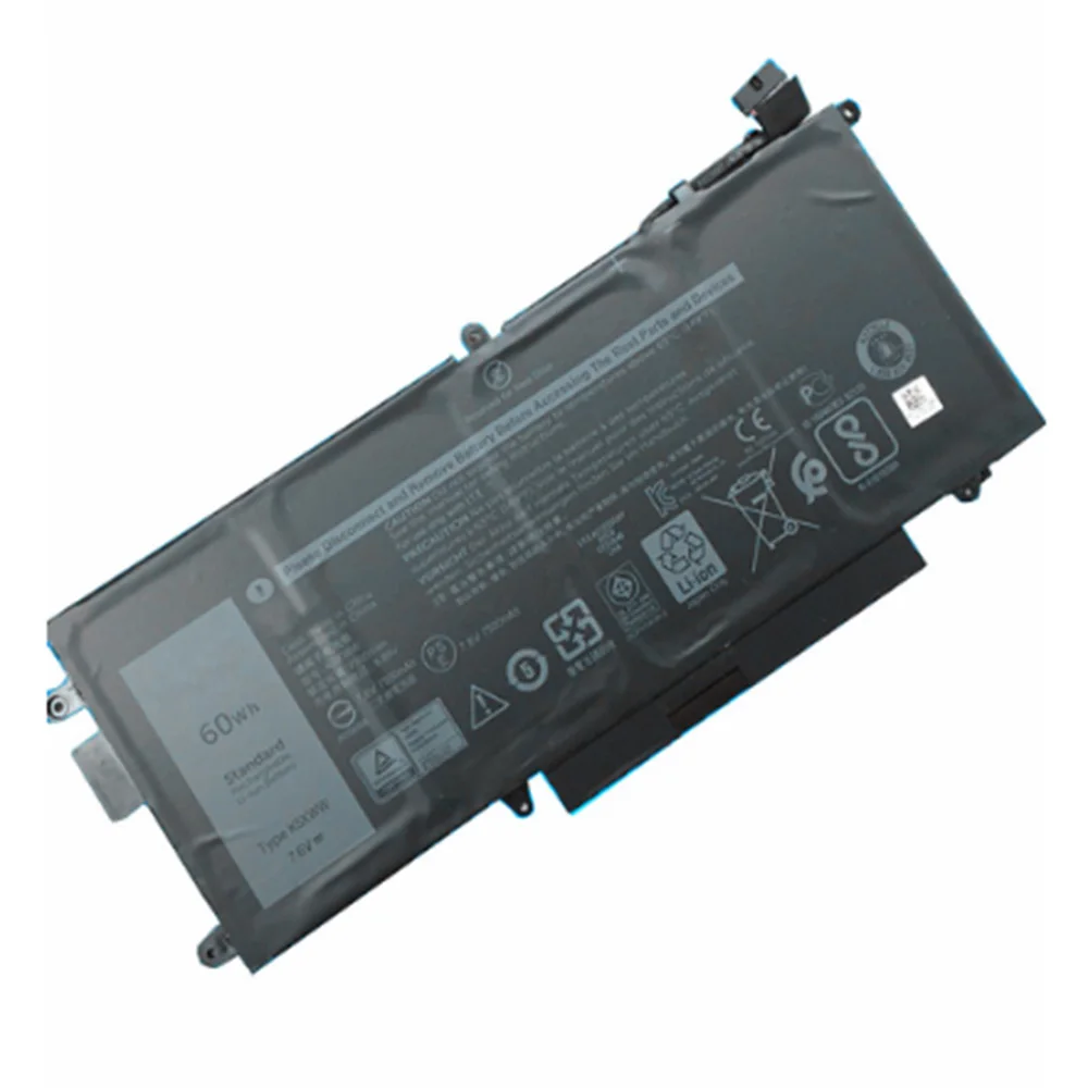 Batería de 11,4 V 45wh 71TG4 7,6 V 60wh K5XWW para portátil DELL CFX97 X49C1 J0PGR 51KD7 725KY LATITUDE 5289 7390 7389 N18GG 5285 - imagen 3