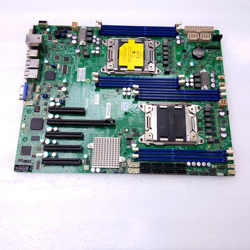 X9DRD-iF para placa base de E-ATX de servidor bidireccional Supermicro LGA 2011 procesador Intel C602 DDR3 Xeon E5-2600 y E5-2600 v2 familiar - imagen 3