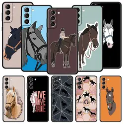 Funda Caballo Samsung Galaxy S24 / S23 / S22 Ultra – Diseño Hípico