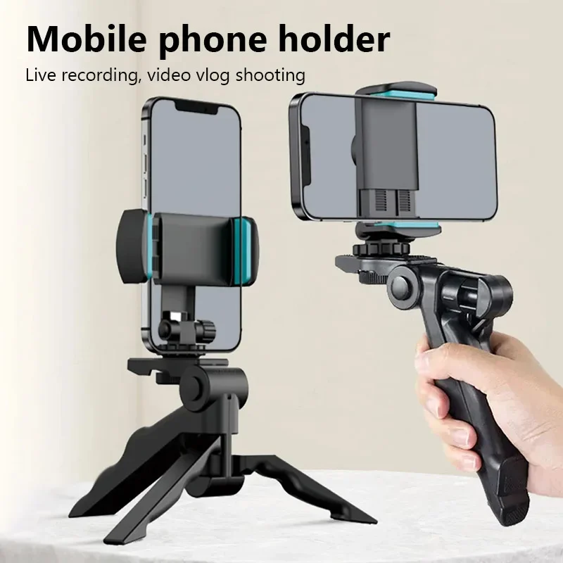Trípode para teléfono con palo de Selfie, soporte para teléfono móvil de mano, trípode expandible para teléfono inteligente, Mini 360 ° Soporte universal de rotación - imagen 3