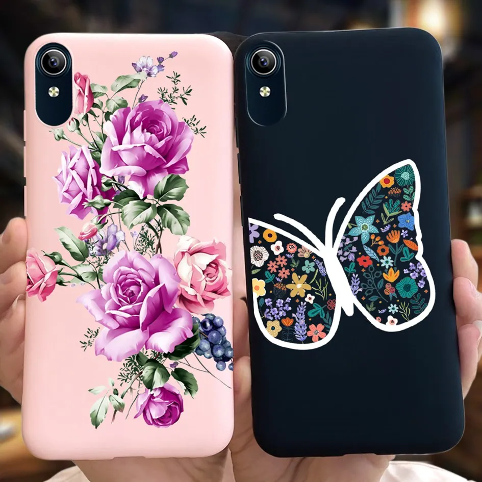 Funda trasera de silicona blanda para Vivo Y1s 2020, carcasa pintada a la moda para teléfono, para Vivo Y90, Y91C, 1929, 1823, 1820 - imagen 2