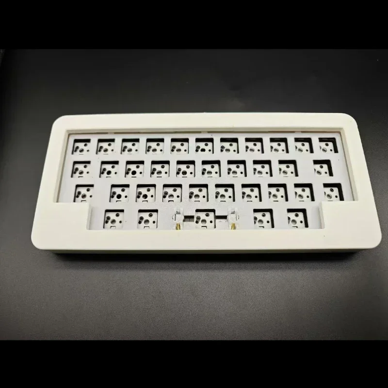 Teclado menor de modo único RGB con diseño QAZ, Kit intercambiable en caliente, Firmware QMK, Vial personalizado, teclado tipo c de 36 teclas, compatible con teclas Macro - imagen 5