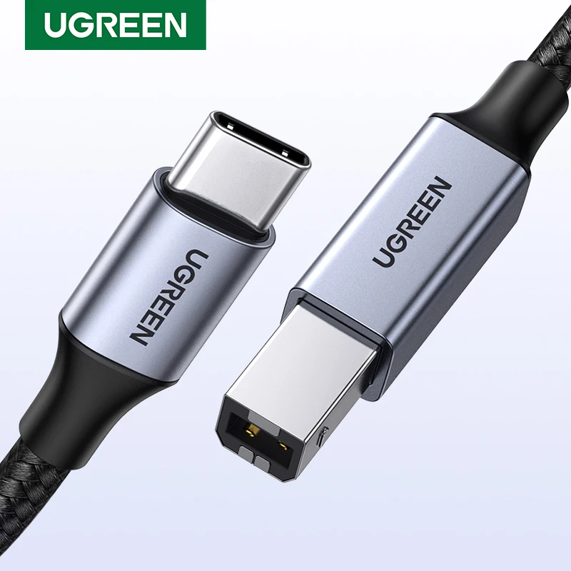 UGREEN Cable USB-C a USB-B 2.0 para impresoras y MacBook Pro - imagen 3