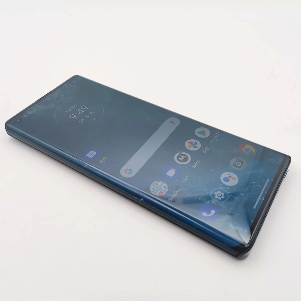 Original desbloqueado Motorola Edge + (2020) XT2061 OneSim 12GB RAM 256GB ROM octa-core 108MP 6,7 ''5000mAh Android 10 NFC Smartphone - imagen 4