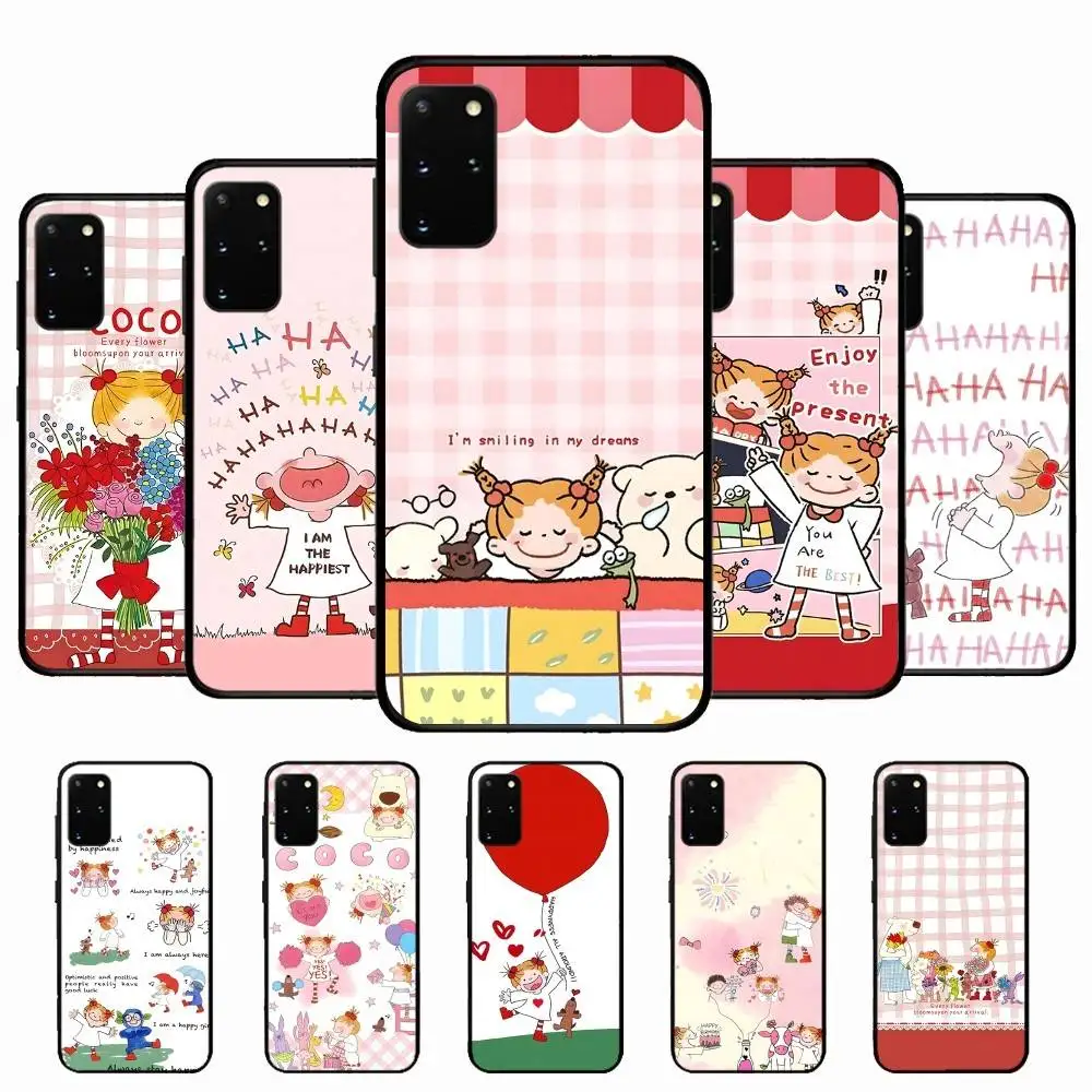 Funda de teléfono Coco-cha para Samsung S 24 fe 25 Ultra plus 20 lite 21 30 22 23 24 22 Ultra 5G Fundas