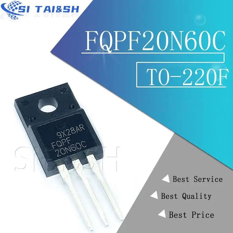 Piezas FQPF20N60 TO 220 20N60 20N60C FQPF2060C FQPF20N60C TO-220 FQPF20N65 FQPF20N65C FQPF20N50 FQPF20N50C FQPF20N80 FQPF20N80C, 10