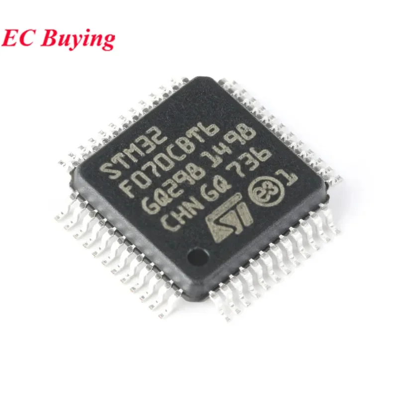 5 uds/1 unidad STM32F070CBT6 STM32F070 STM32 F070CBT6 F070CB LQFP-48 ARM Cortex-M0 microcontrolador de 32 bits MCU IC Chip controlador - imagen 2