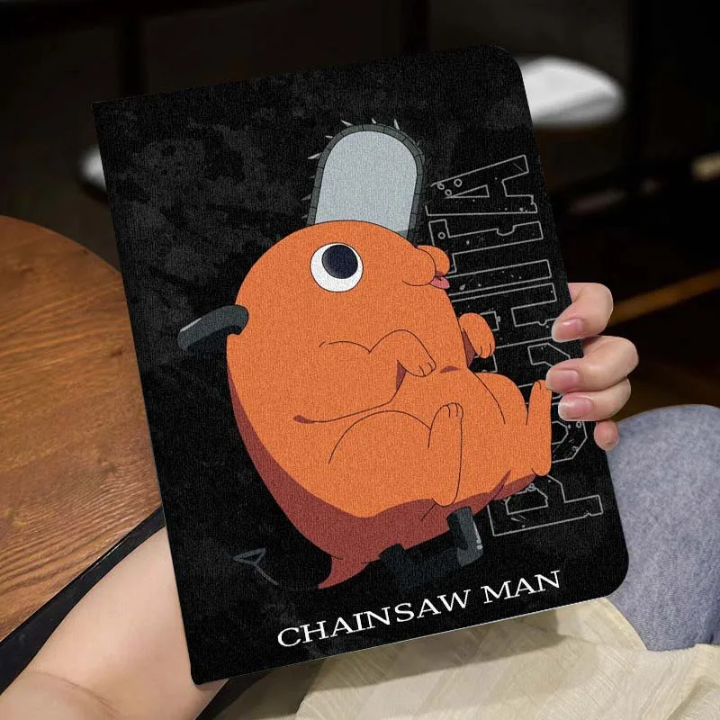 Pochita motosierra hombre para Huawei Honor Tab Magic Pad GT 6 X9 X8A X8 V8 V7 9 8 2 3 13,3 10 12,1 Pro pulgadas funda para tableta - imagen 3