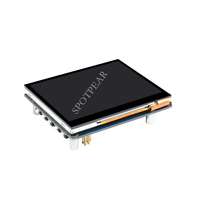 Pantalla táctil Raspberry Pi de 3,5 pulgadas, pantalla táctil capacitiva IPS de 3,5 × 640, compatible con HDMI - imagen 2