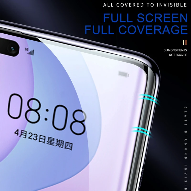 Vidrio Templado curvado 3D para Huawei Nova 7 Pro, película protectora de pantalla de cobertura completa para Huaweinova7 pro 7pro note7 prosafety Glass - imagen 5