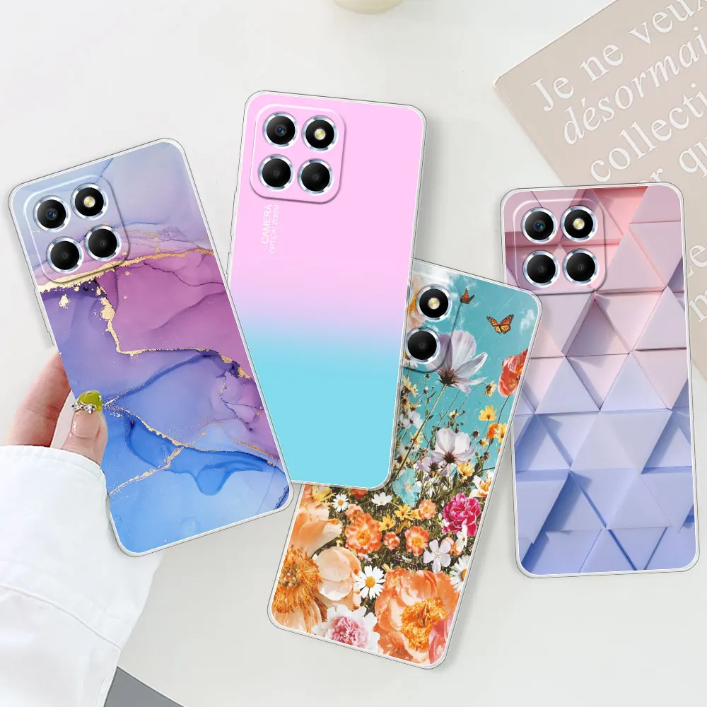 Funda de LLY-LX1 para Honor X8b, carcasa a prueba de golpes, de silicona suave y transparente, para Huawei Honor X8 5G - imagen 4