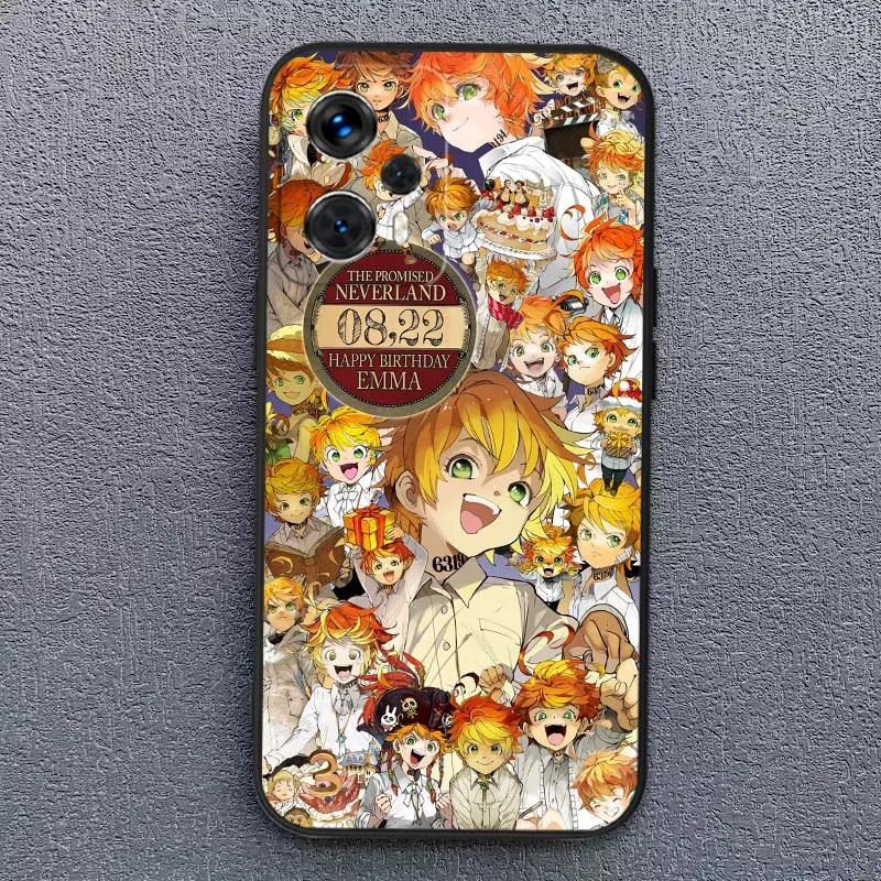 The Promised Neverland para Motorola Edge 60 50 40 E22i E22 E15 S X30 G G24 Pro Stylus Play Power 5G 2025 funda de teléfono - imagen 4
