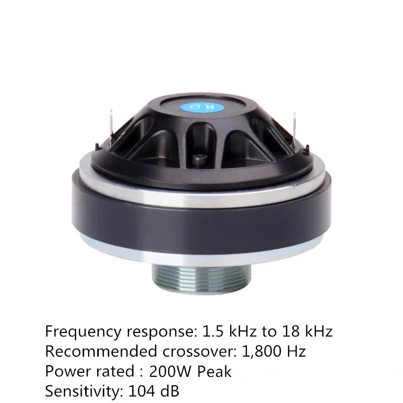 Altavoz DJ Tweeter de bocina, Bobina de voz, diafragma RX14, agudos HiFi, accesorios para cine en casa, mezclador de Audio Profesional, 34mm, 1 unidad