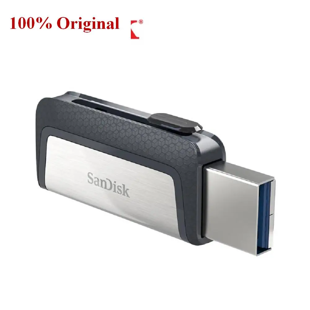 100% SanDisk usb 128GB SDDDC2 Unidad flash USB tipo C de alta velocidad extrema USB 3,1 Dual OTG 64GB Pen Drives 256GB 150M/S PenDrives - imagen 3