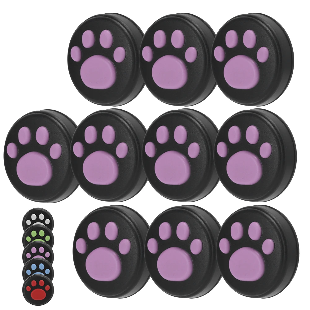Cubierta de empuñaduras de pulgar de pata de gato, tapa de silicona basculante de Joystick Universal para Nintendo Switch/Switch Lite - imagen 3