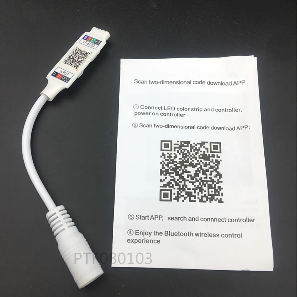 Controlador Wifi Mini RGB RGBW Bluetooth DC 5V 12V 24V controlador Led de música para tira de luces LED 2835 5050 controlador Led de aplicación - imagen 2