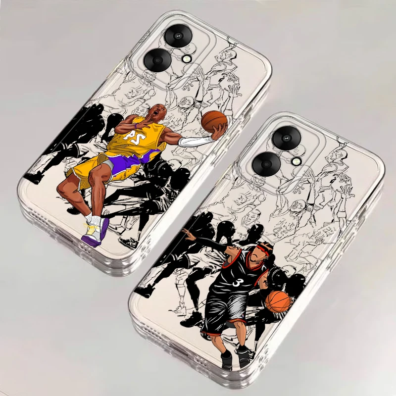Funda para Xiaomi Mi 11T Pro 11 Lite, funda suave para teléfono, estrella de baloncesto, genial - imagen 2