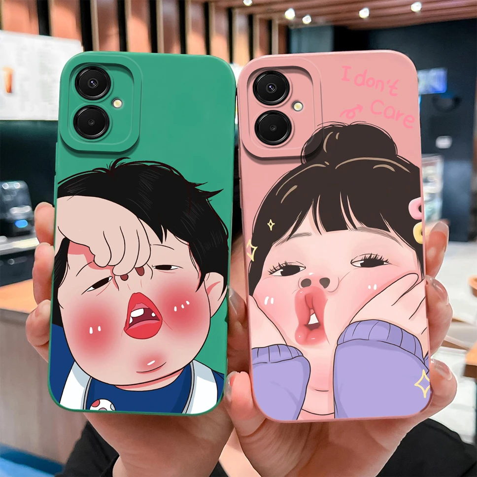 Para Samsung Galaxy M07 F07 4G funda de teléfono patrones de estilo encantador funda trasera ligera de silicona suave para Galaxy M 07 F 07 parachoques - imagen 4