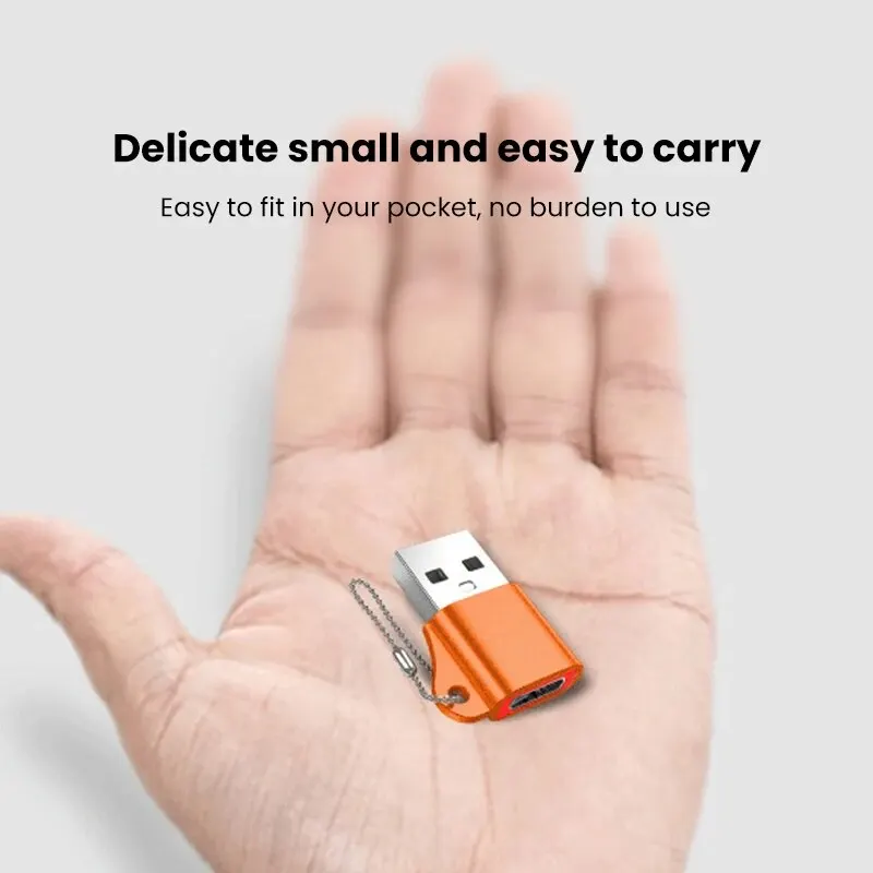 Adaptador USB3.1 macho a hembra tipo C OTG, conector de datos para Samsung S20, Xiaomi, Huawei, Macbook, teléfono, conector OTG - imagen 4