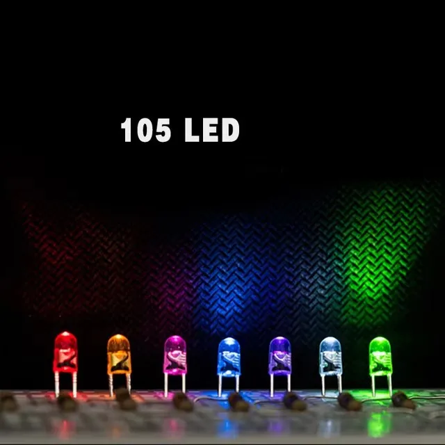 105pcs LED