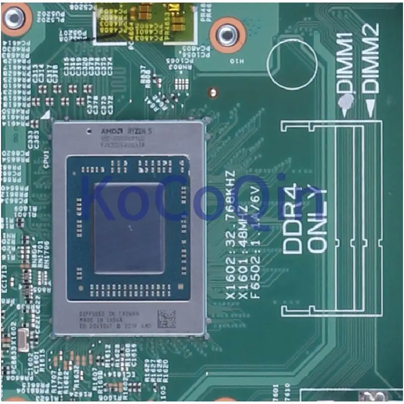 Placa base de ordenador portátil DELL G5 SE 19802, placa base de 6GB, DDR4, prueba, 5505-1, 0NCW8W, 0M8C1F, CN-0JT83K, 0JT83K, JT83K, 215-0917348 - imagen 5