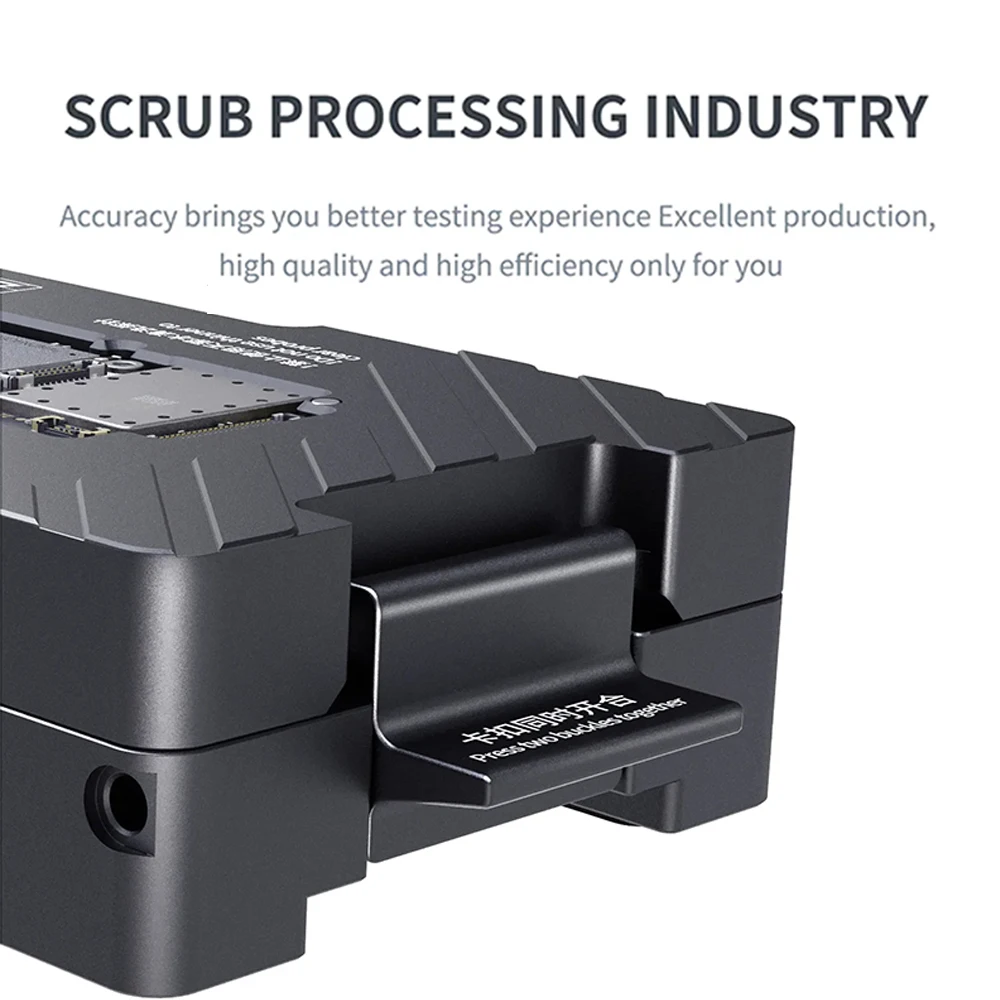 Soporte de prueba en capas de placa base Qianli para IPhone X 11 12 13 14 15 16 serie placa base BGA bola colocación placa lógica herramienta de soporte - imagen 5