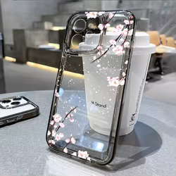 Funda Silicona Floral iPhone 15 14 13 12 11 Varios Modelos