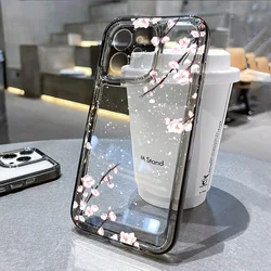 Funda Silicona Floral iPhone 15 14 13 12 11 Varios Modelos