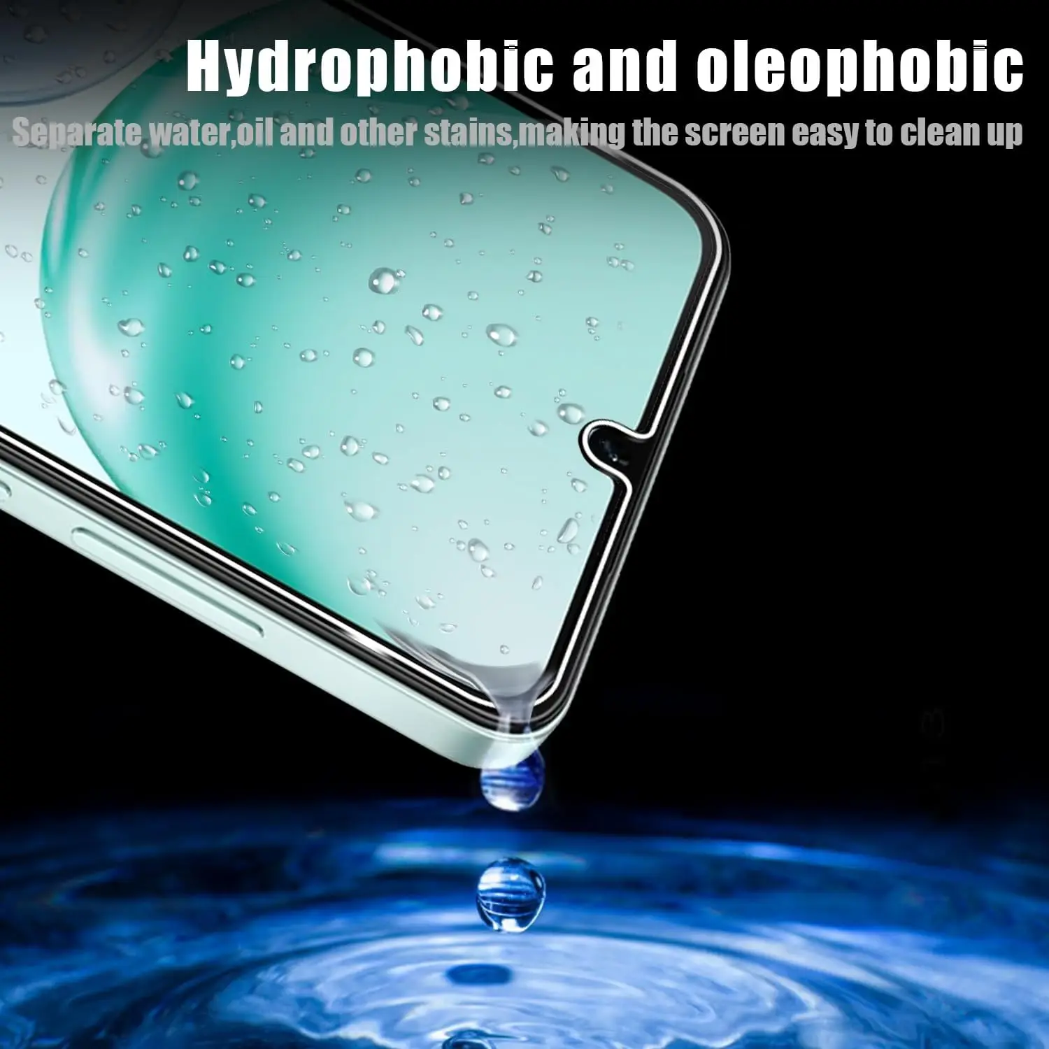 Vidrio templado transparente 2.5D 9H para lente de cámara de película protectora de pantalla Honor X5 Plus - imagen 4