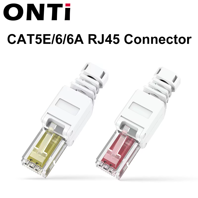 Conector RJ45 Macho CAT6 Ethernet sin herramientas