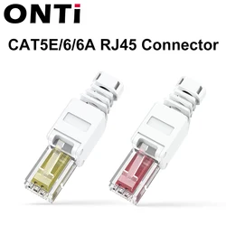 Conector RJ45 Macho CAT6 Ethernet sin herramientas