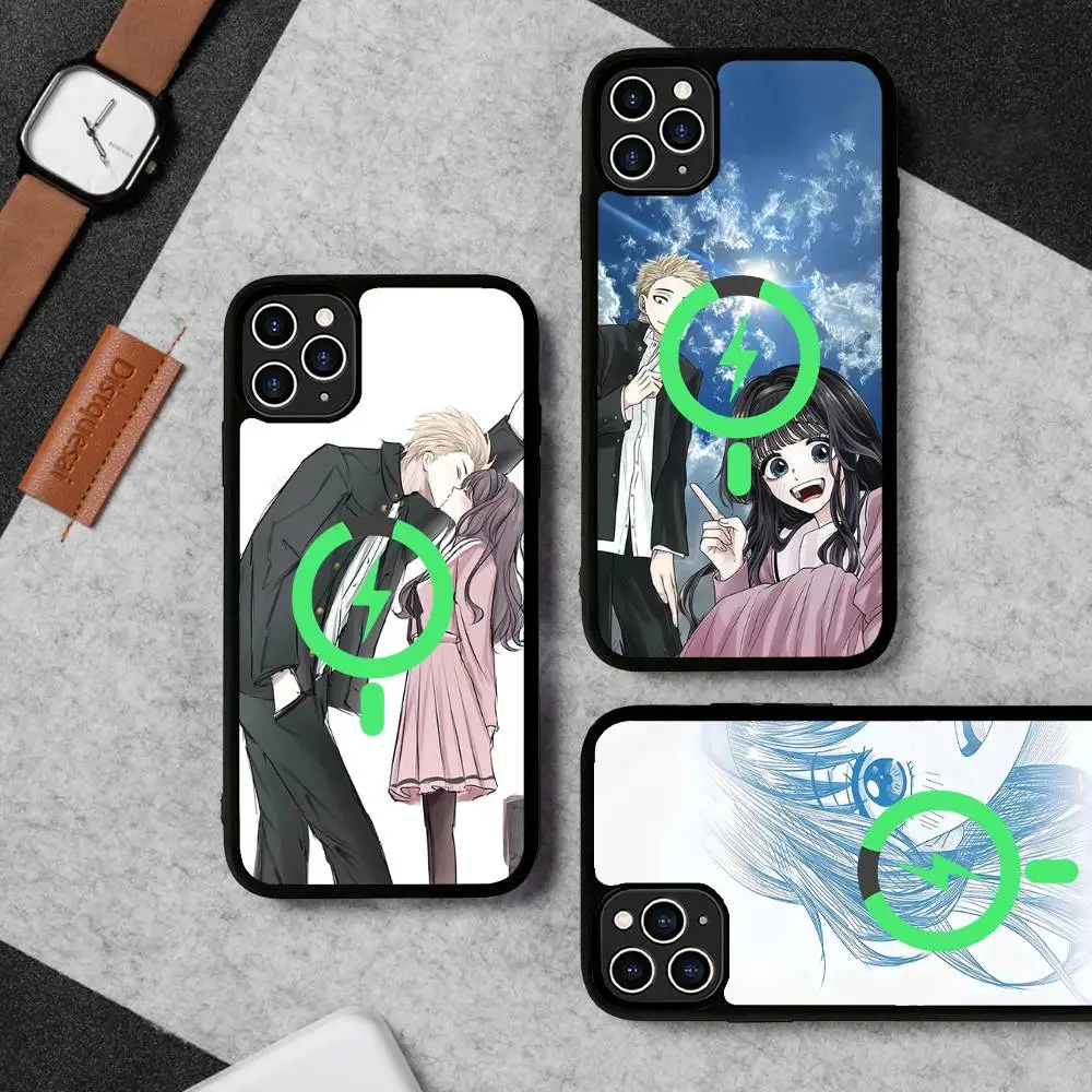 The Fragrant Flower Blooms with Dignity Phone Case Magnetic Case For iPhone 16 14 Max Plus For Magsafe Wireless Charge Cover - imagen 5