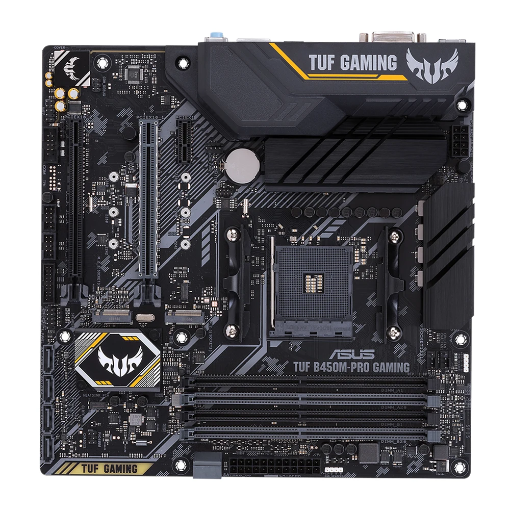 Placa base para juegos ASUS TUF B450M-PRO B450 placa mãe AM4 CPU compatible con Ryzen 5 5500 5 5600X 7 5700G 9 3900X ram DDR4 M.2 Micro ATX - imagen 2