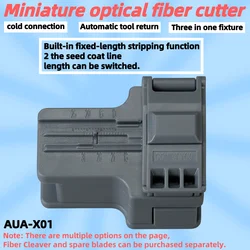 Cortador Fibra Óptica Automático AUA-X01 MINI FTTH Conexión en Frío