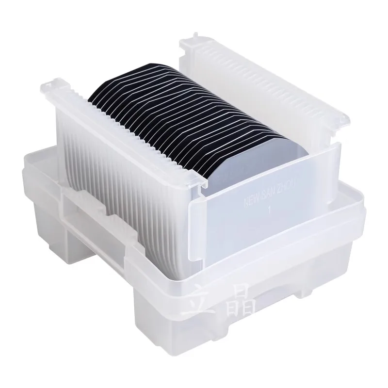 Oblea recubierta de silicona monocristalina SEM de alta pureza, oblea de silicona pulida de una cara/doble cara, 3 pulgadas - imagen 4