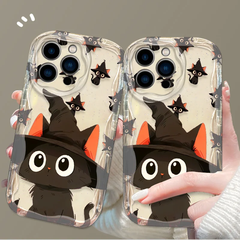 Funda de Tpu para Honor, carcasa bonita de gato fantasma, corazón de amor, X6B, X8, X8A, X7, X7A, X9, 200, X6, X6S, X6A, X7B, X8B, X9B, 9X, 90, 20, 50, 70, Magic 6, 4 Lite