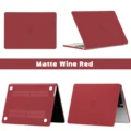 Matte Wine Red