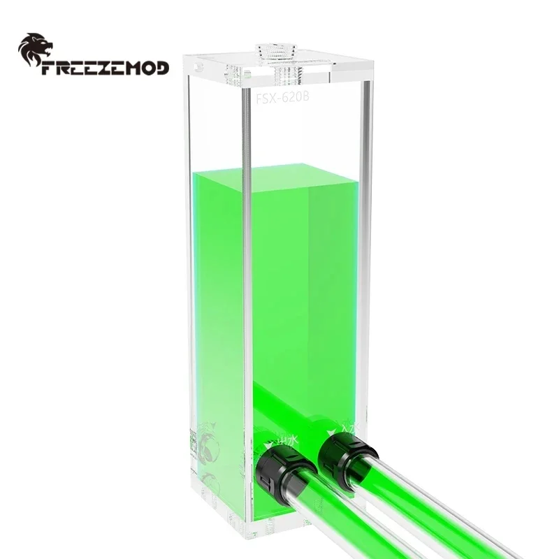 FREEZEMOD-depósito de agua refrigerado por agua, tanque cuadrado de 150 /250 /450 /750 /850ML para construcción de sistema de refrigeración por agua - imagen 3