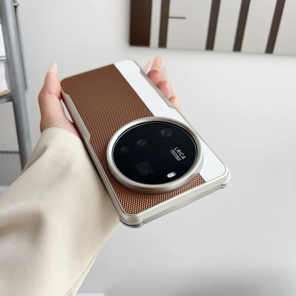 Para Huawei Honor Magic 7 Pro funda de lujo de cuero PU revestimiento mate funda protectora trasera para Honor Magic 7 7Pro carcasa de teléfono - imagen 5